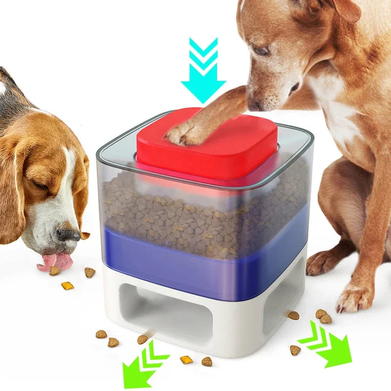2025 new Interactive Dog Feeder Toy Fun Hot Spill Dog Bowl Cat Feeder