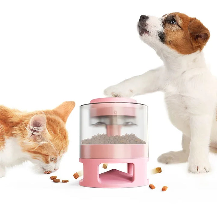 2025 new Interactive Dog Feeder Toy Fun Hot Spill Dog Bowl Cat Feeder