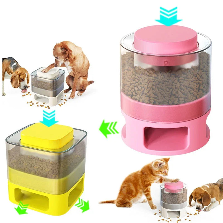 2025 new Interactive Dog Feeder Toy Fun Hot Spill Dog Bowl Cat Feeder