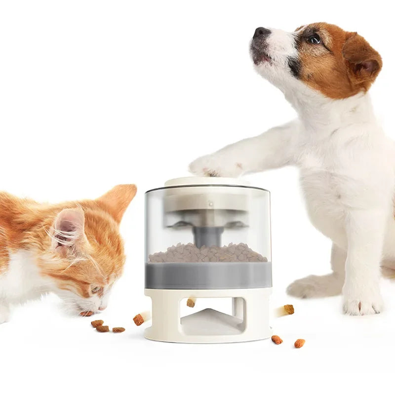 2025 new Interactive Dog Feeder Toy Fun Hot Spill Dog Bowl Cat Feeder