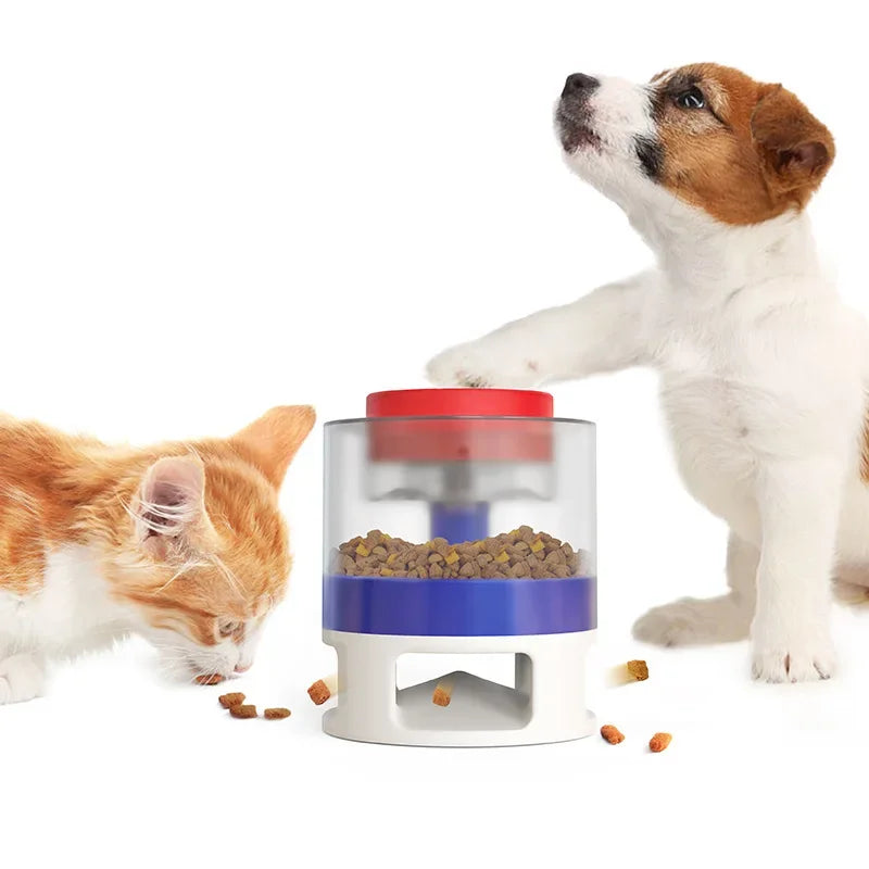 2025 new Interactive Dog Feeder Toy Fun Hot Spill Dog Bowl Cat Feeder