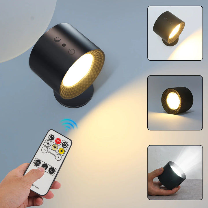 Double-Headed Magnetic Bedside Night Lamp for Eye Protection